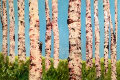 LA NOSTRA TERRA / OUR LAND - Olio su tela/Oil on canvas 122c. x 92cm. 4800 Euro