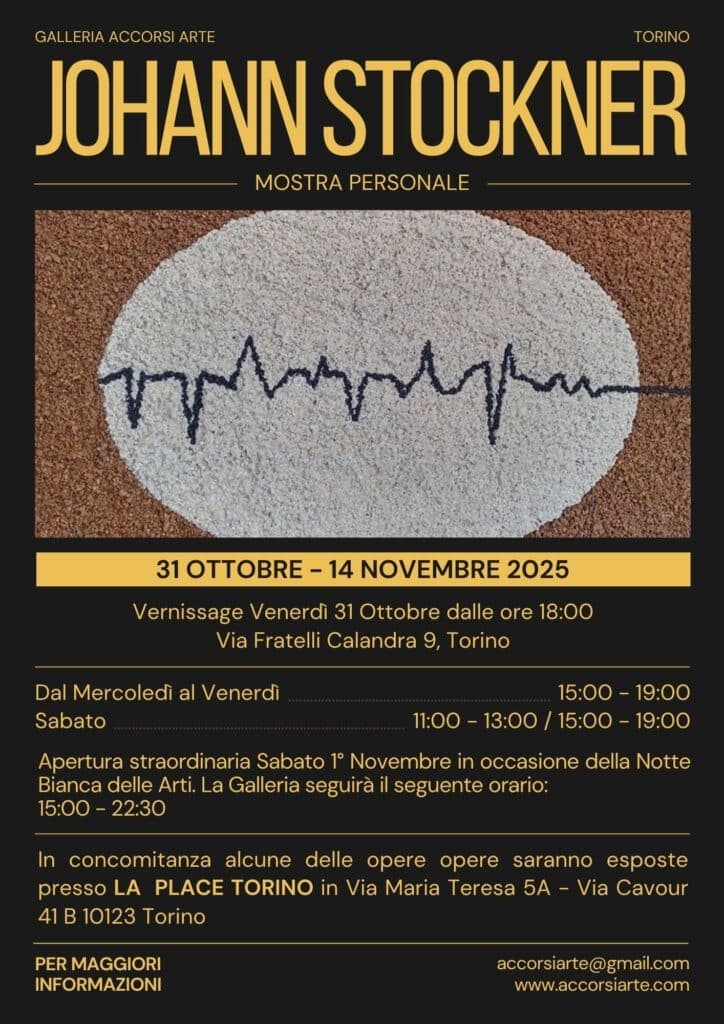 Johann Stockner - Mostra Personale a Torino