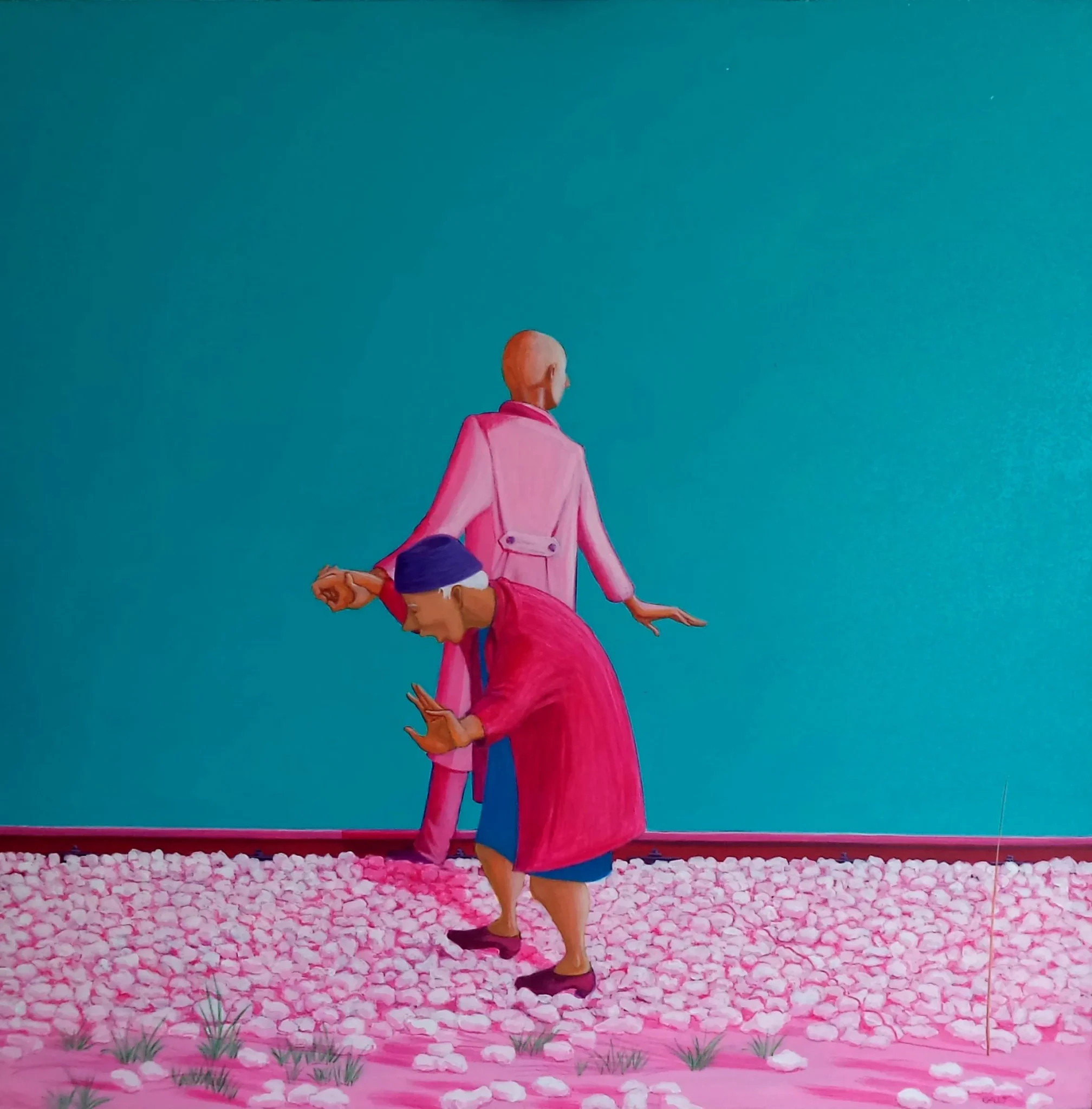 Attraversando la ferrovia