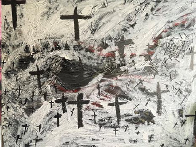 Alexandra Kordas - work from the I Hate War series