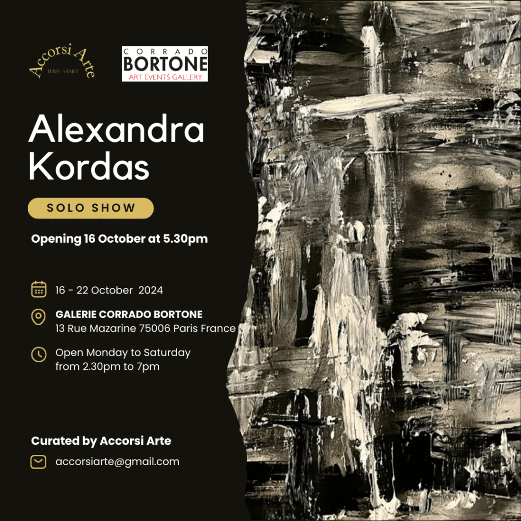 Alexandra Kordas, Solo Exhibition, Galerie Corrado Bortone, Paris, October 2024