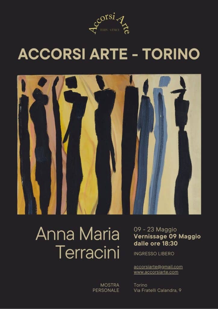 Anna Maria Terracini, Solo Exhibition, Accorsi Arte Turin, May 2025