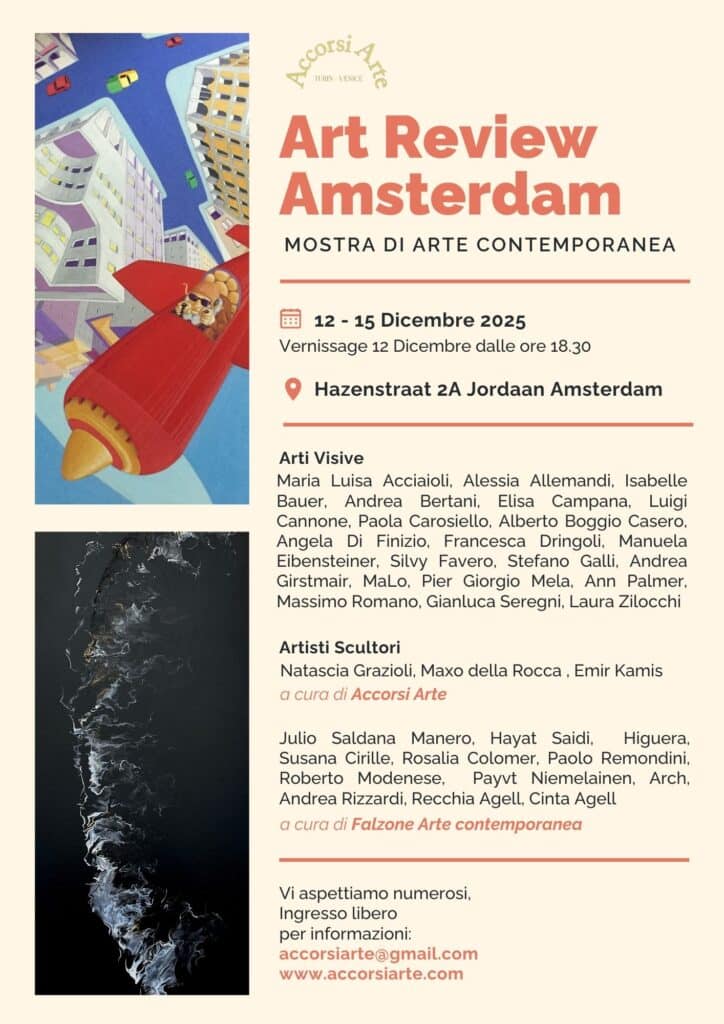 Art Review Amsterdam, December 2025, Accorsi Arte
